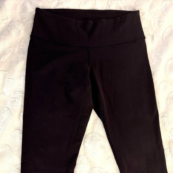 Lululemon Wunder Under Pant Full Length Mid Rise 30" Luon Black Leggings 4 - Picture 4 of 9